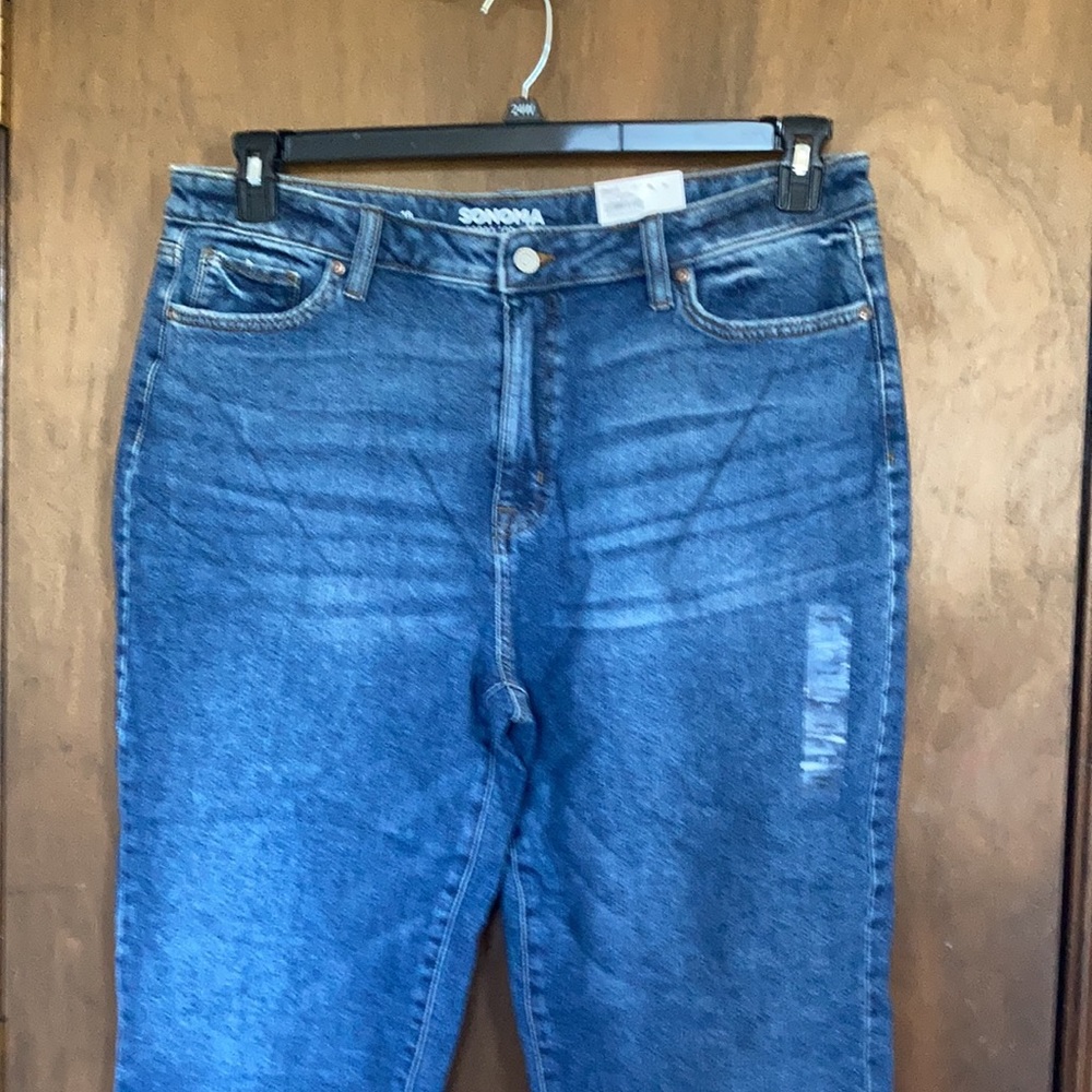 Sonoma jean distressed high rise vintage style jean size 18 - Picture 16 of 17